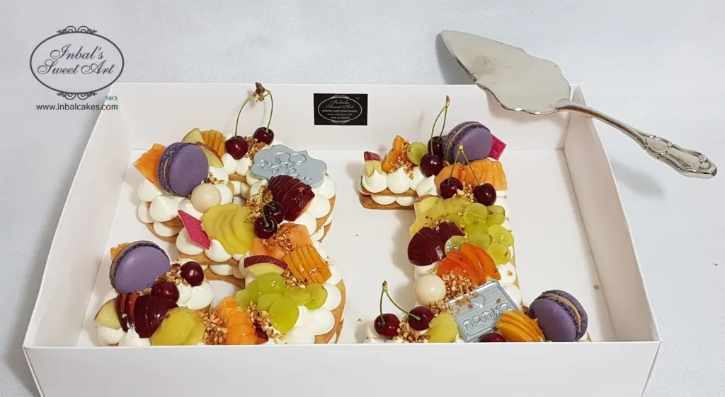 עוגות מספרים ענבל שלו קאפקייקס