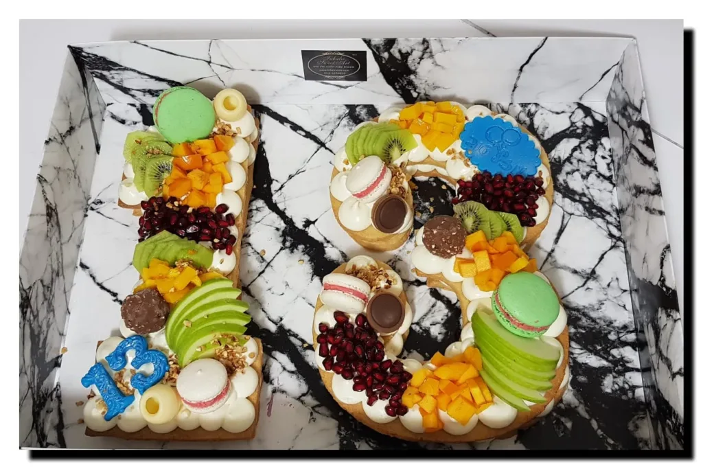 עוגות מספרים ענבל שלו קאפקייקס