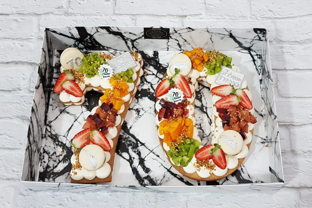 עוגות מספרים ענבל שלו קאפקייקס