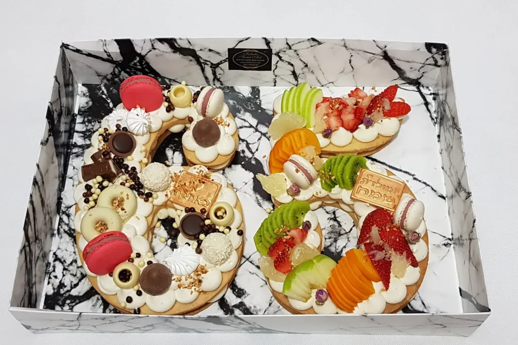 עוגות מספרים ענבל שלו קאפקייקס