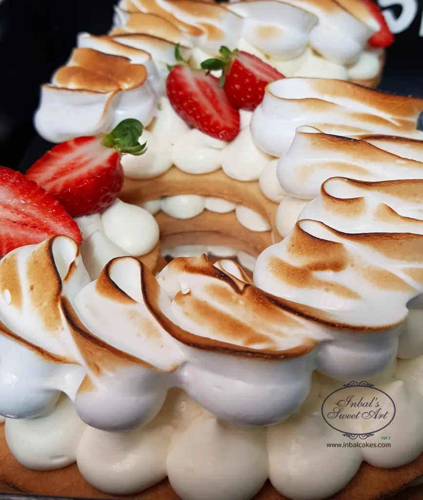 ענבל שלו עוגת מספרים פירות