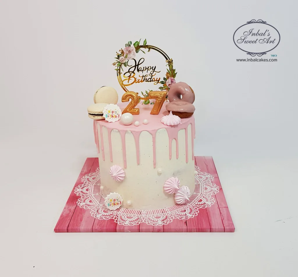 ענבל שלו - עוגות קרם ליום הולדת 27
