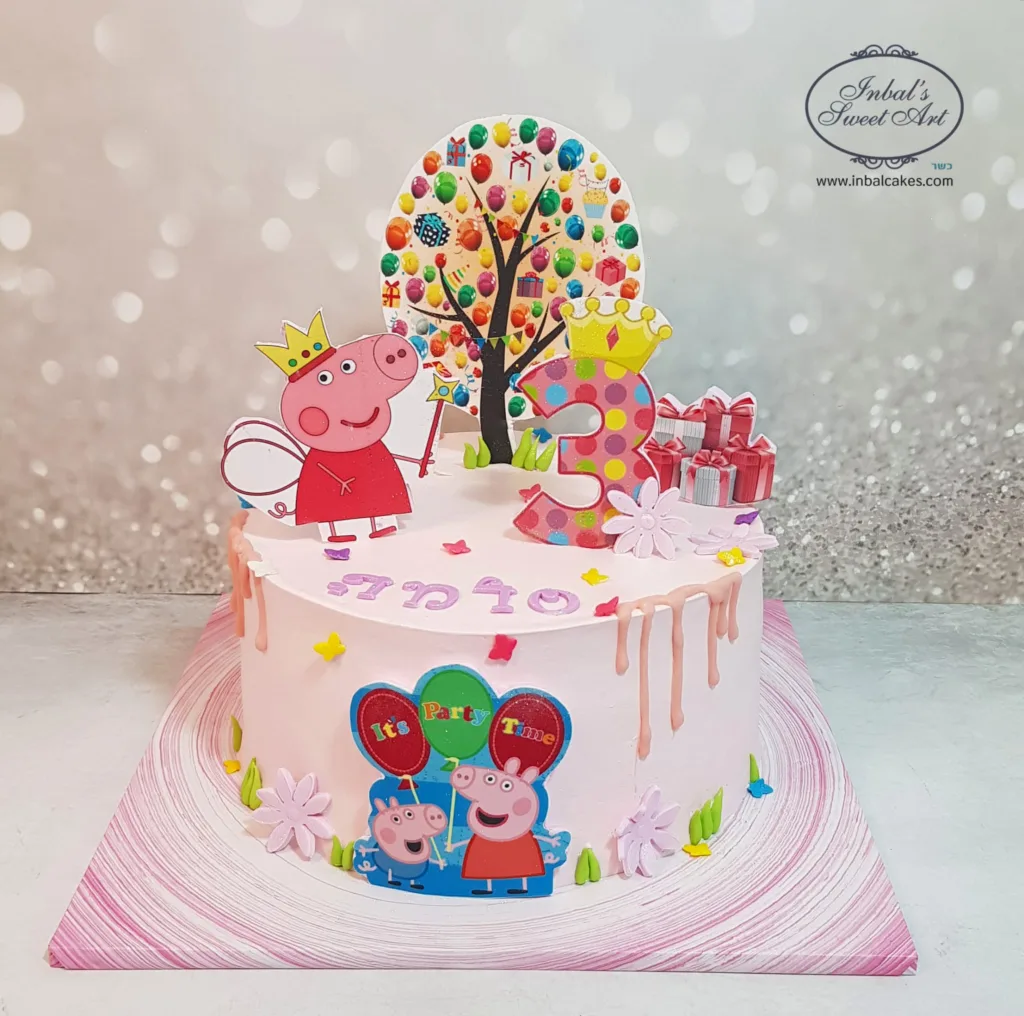 ענבל שלו - עוגות קרם פפה פיג