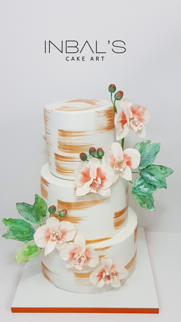 עוגות חתונה מעוצבות אישית ענבל שלו קאפקייקס